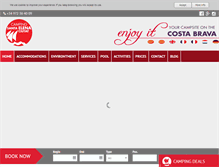 Tablet Screenshot of campingsantaelena.com